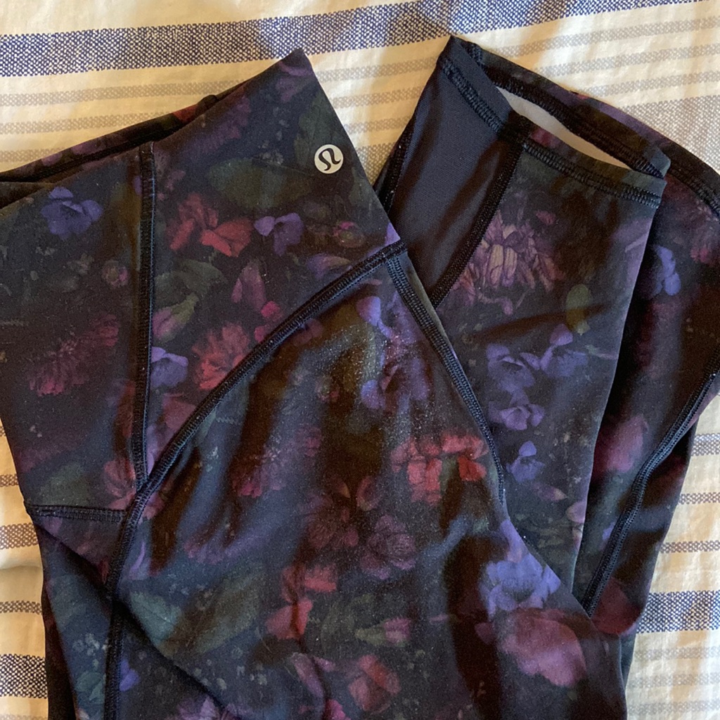 Lululemon Floral Print Leggings